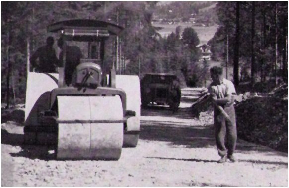 Wallberg Panoramastrasse - Historisches